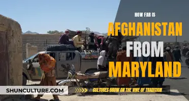 The Distance Between Maryland and Afghanistan: A World Away