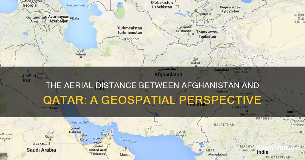 how far is afghanistan from qatar