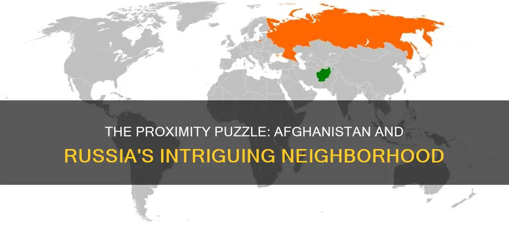 how far is afghanistan from russia