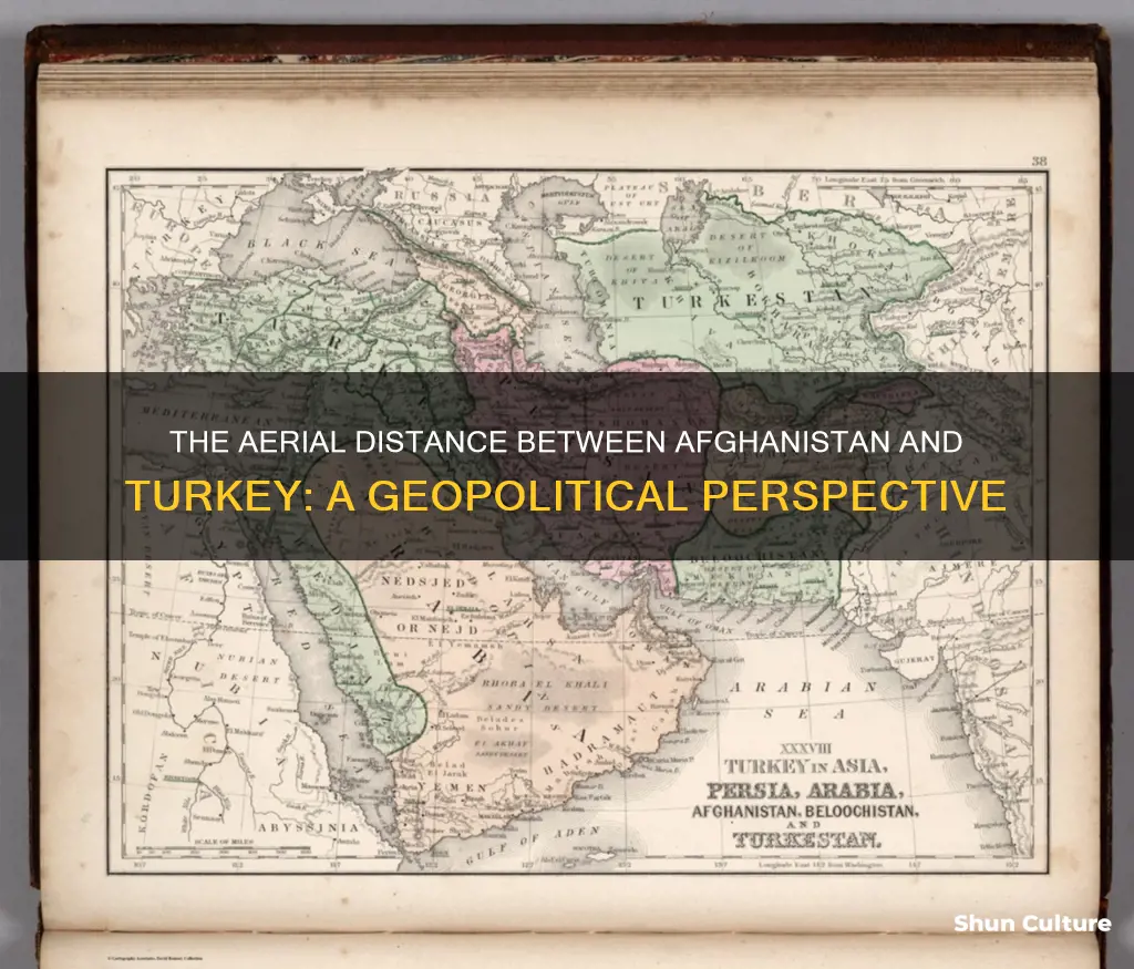 how far is afghanistan from turkey