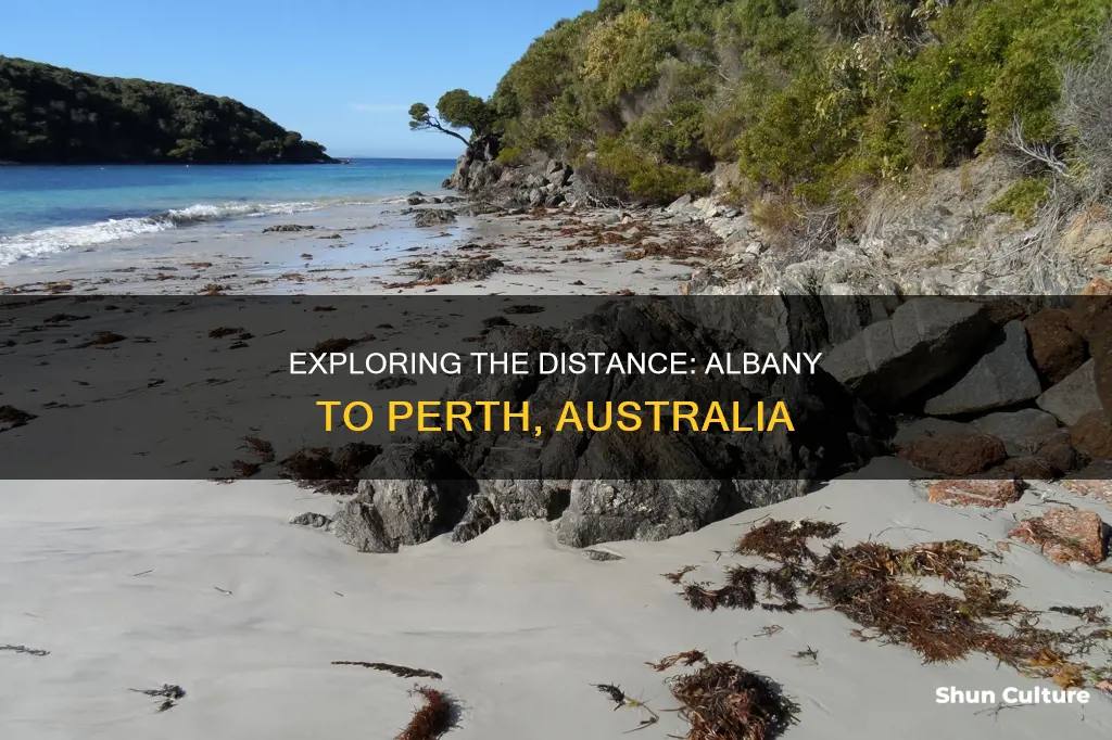 how far is albany australia from perth australia