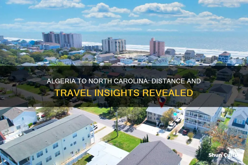 how far is algeria from north carolina