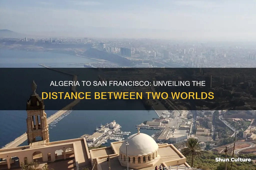 how far is algeria from san francisco
