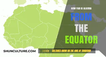 Algeria's Equatorial Distance: A Geographical Exploration of Its Location
