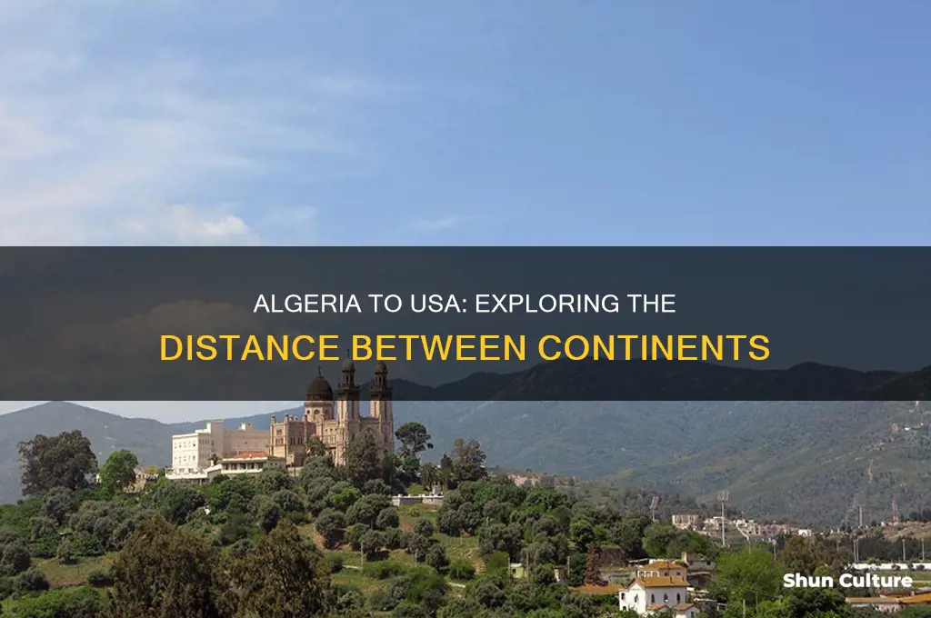 how far is algeria from usa