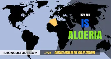Exploring Algeria's Distance: A Comprehensive Guide to Its Location