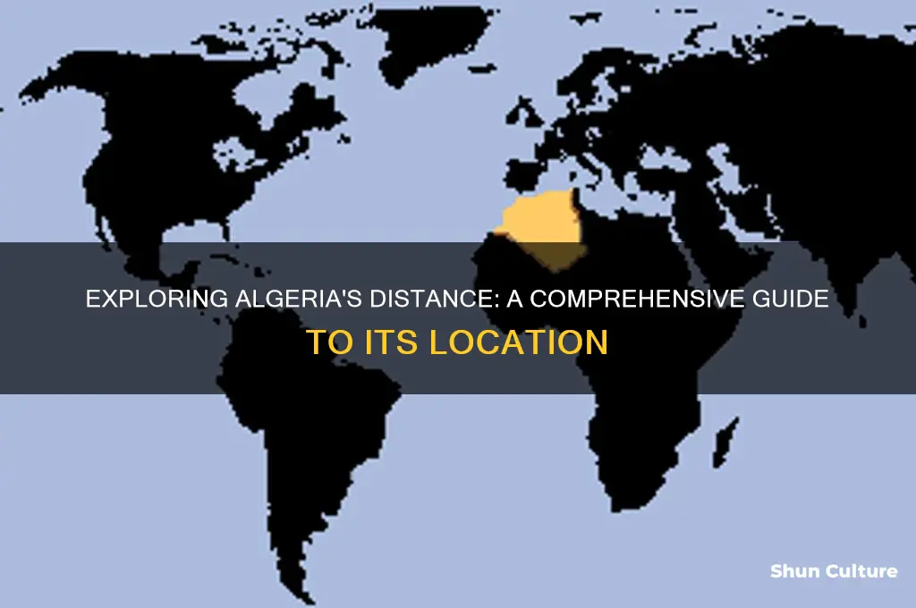 how far is algeria