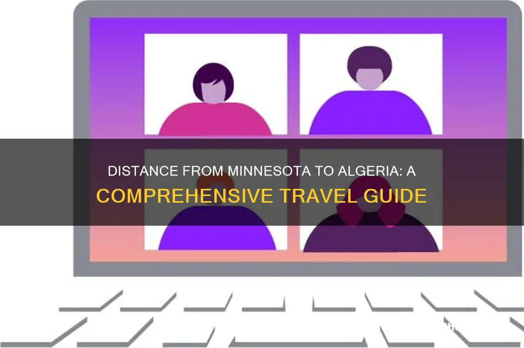 how far is algerian from mn