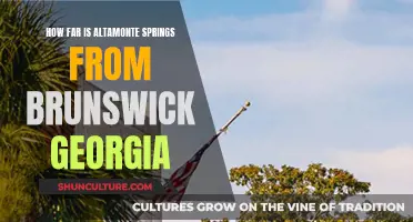 Altamonte Springs: How Far from Brunswick, Georgia?
