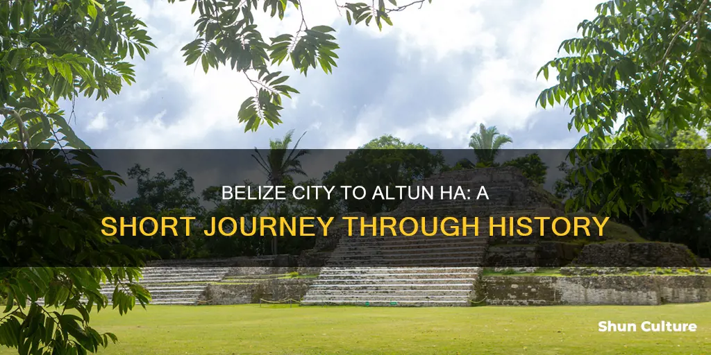 how far is altun ha from belize city