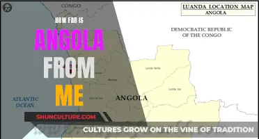 Angola's Proximity: How Far is it From You?