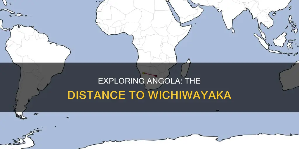 how far is angola in to wichawaka in