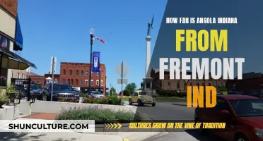 Angola to Fremont: How Far in Indiana?