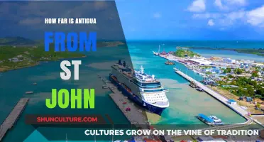 Distance Between Antigua and St. John: A Travel Guide