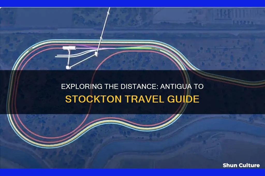 how far is antigua from stockton