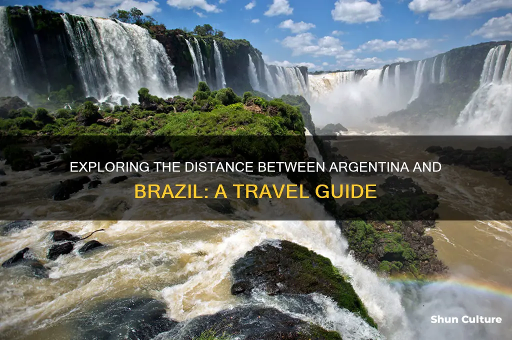 how far is argentina from brazil