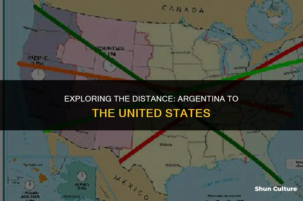how far is argentina from the united states
