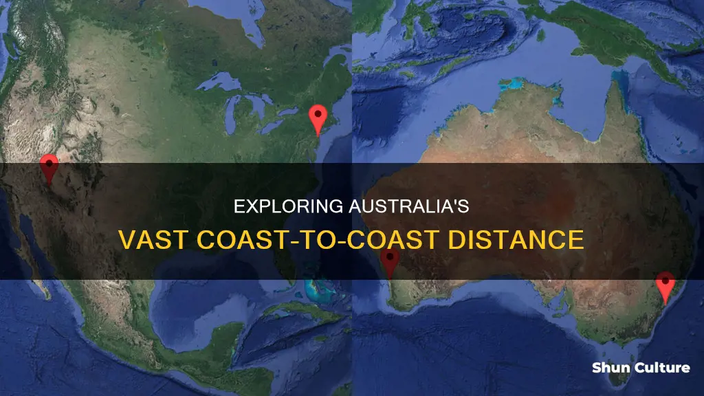 how far is australia coast to coast