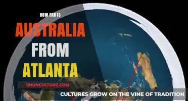 Distance Between Atlanta and Australia