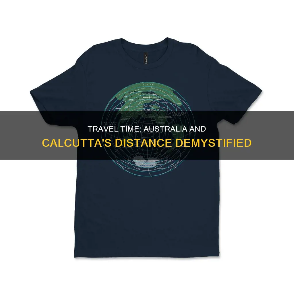 how far is australia from calcutta india