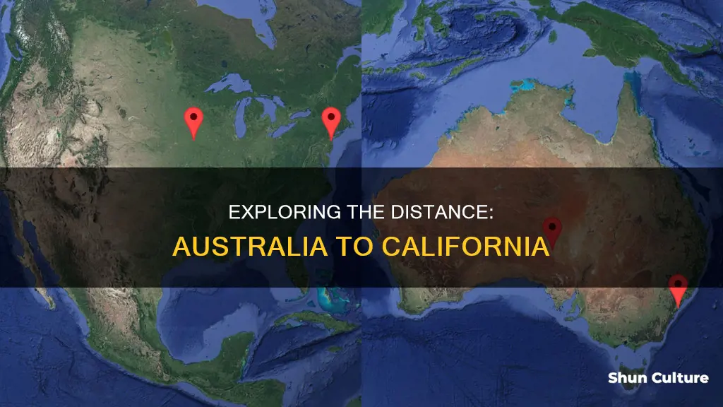 how far is australia from california hours
