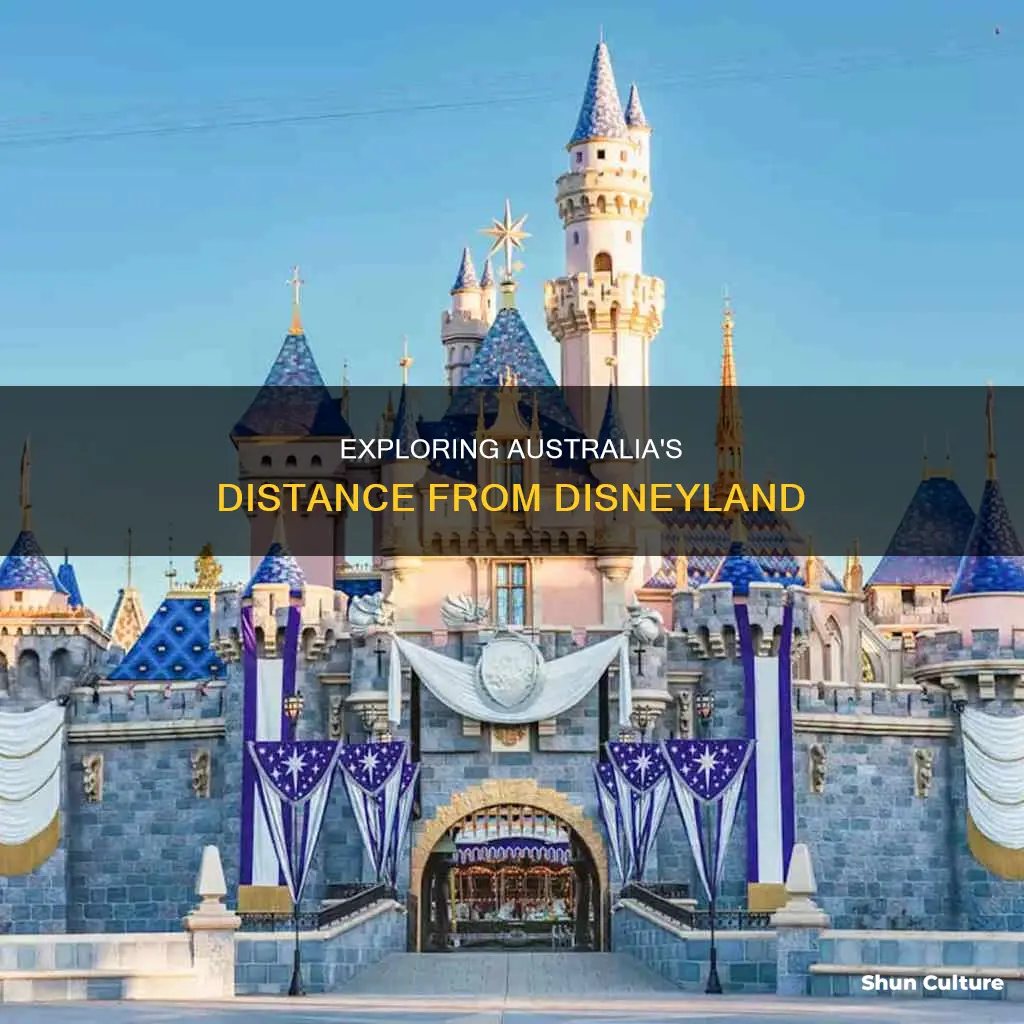 how far is australia from disneyland