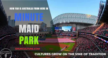 Exploring Australia's Distance from Minute Maid Park