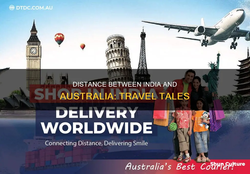 how far is australia from india