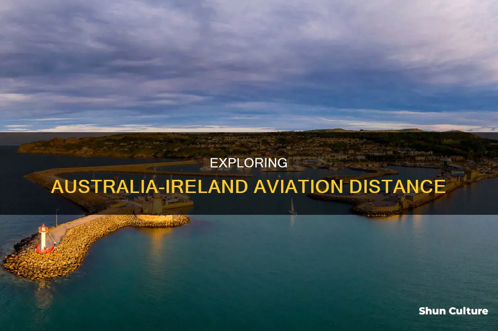 how far is australia from ireland by plane