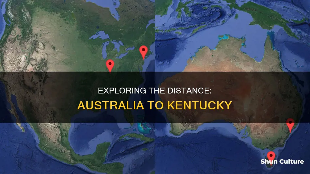 how far is australia from kentucky