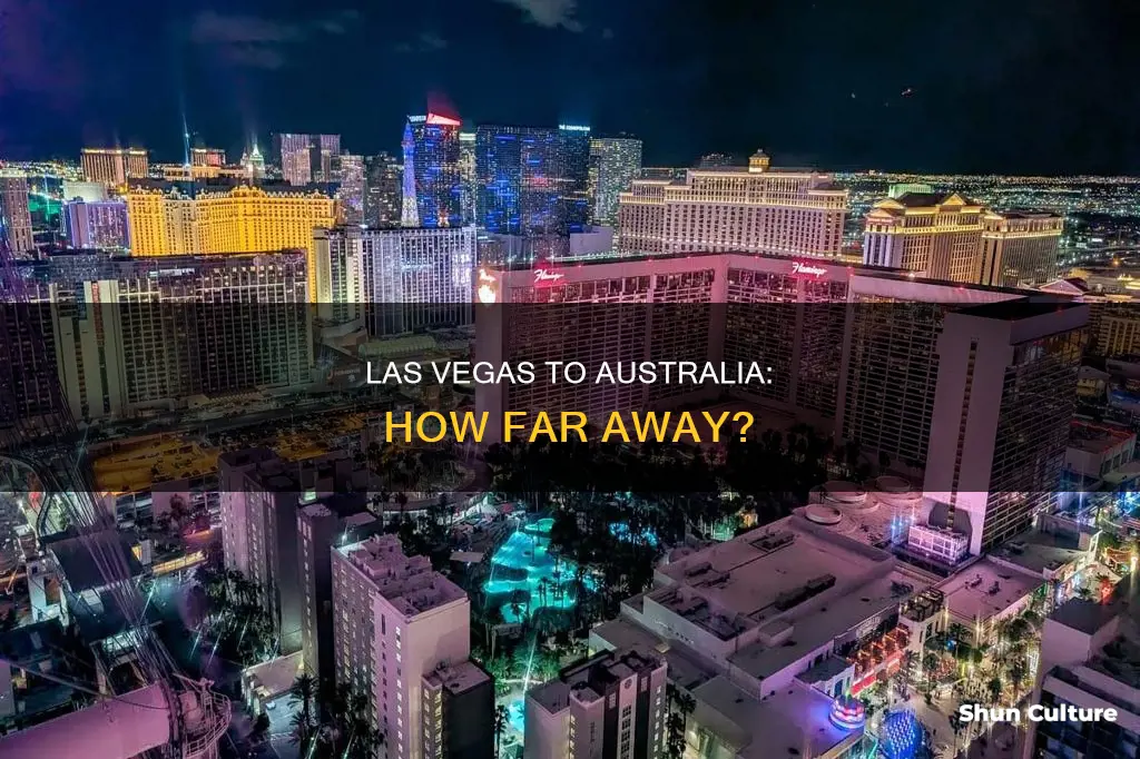 how far is australia from las vegas
