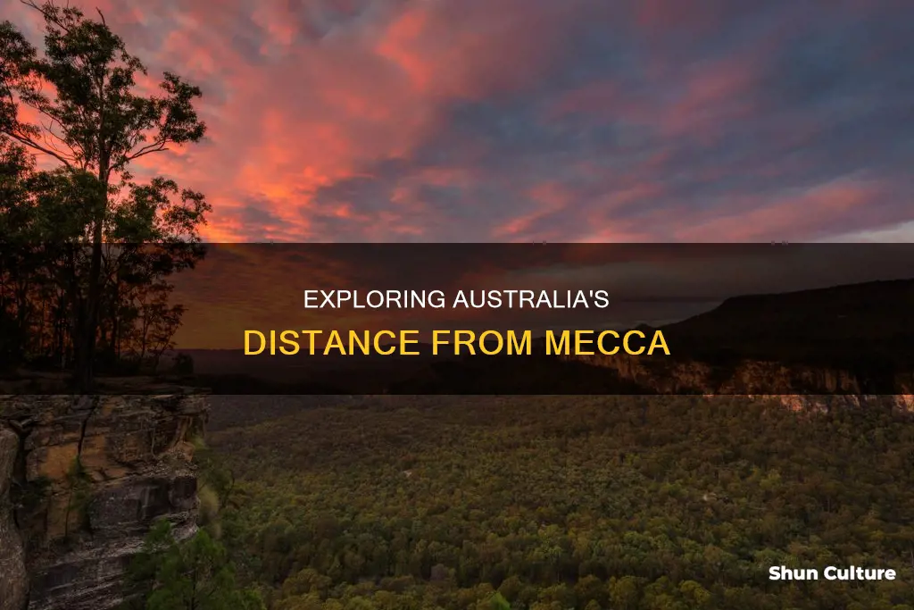 how far is australia from mecca