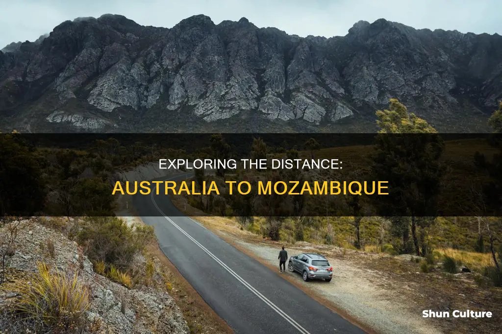 how far is australia from mozambique