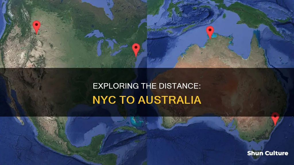 how far is australia from nyc