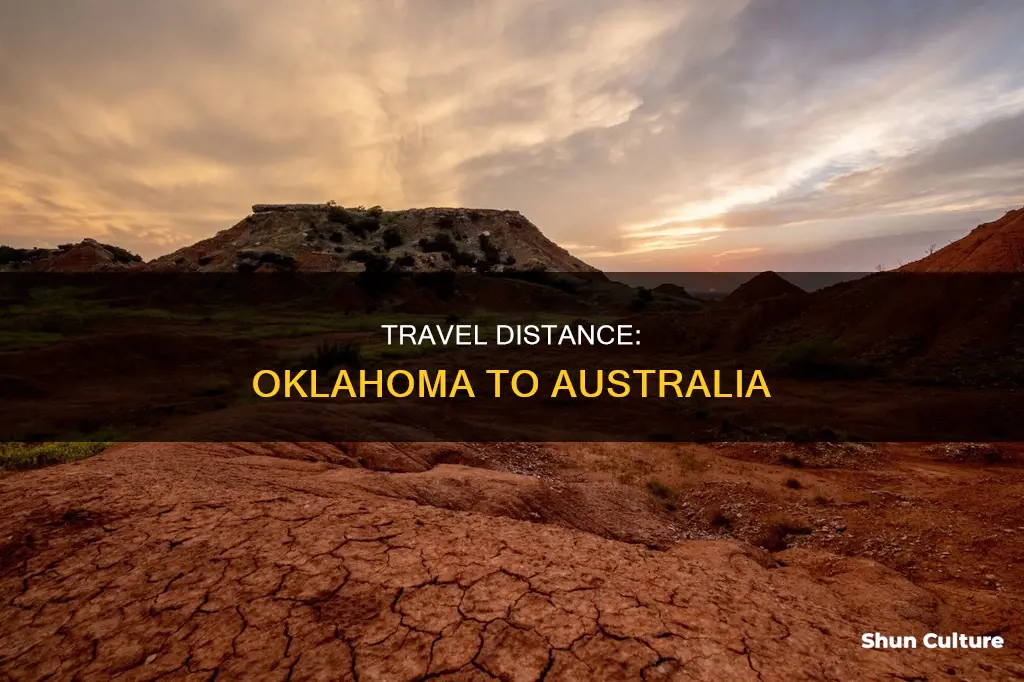 how far is australia from oklahoma