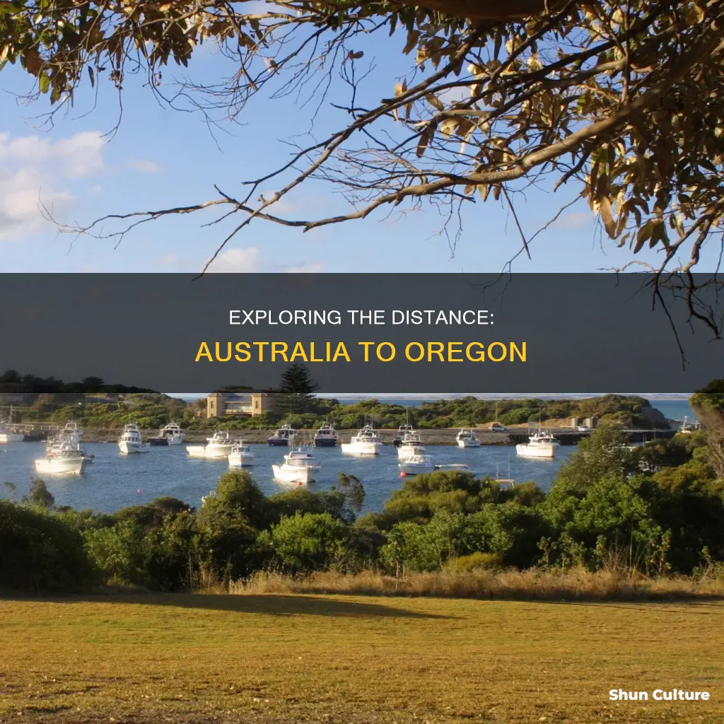 how far is australia from oregon