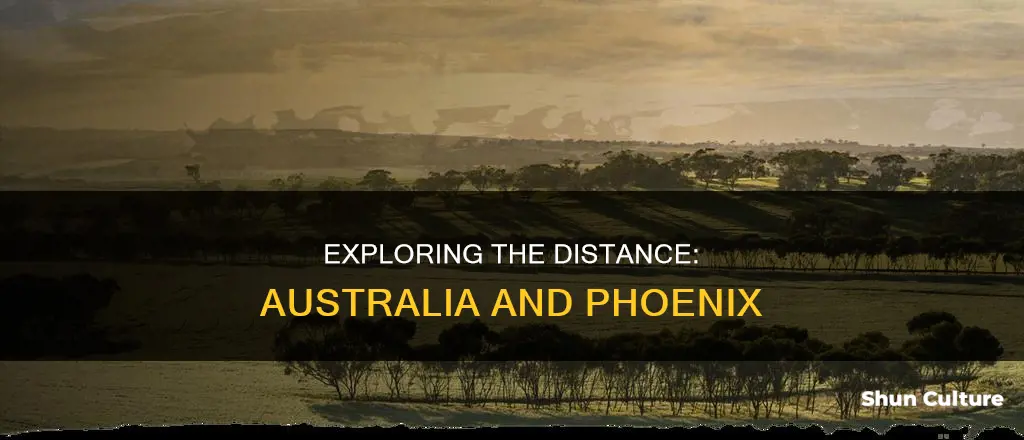 how far is australia from phoenix