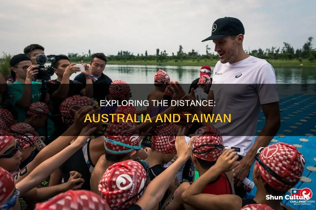 how far is australia from taiwan