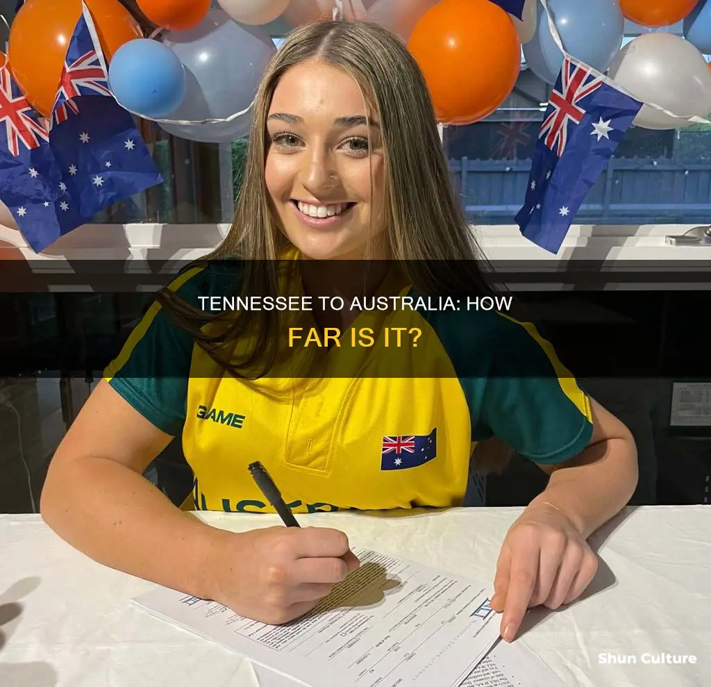 how far is australia from tennessee