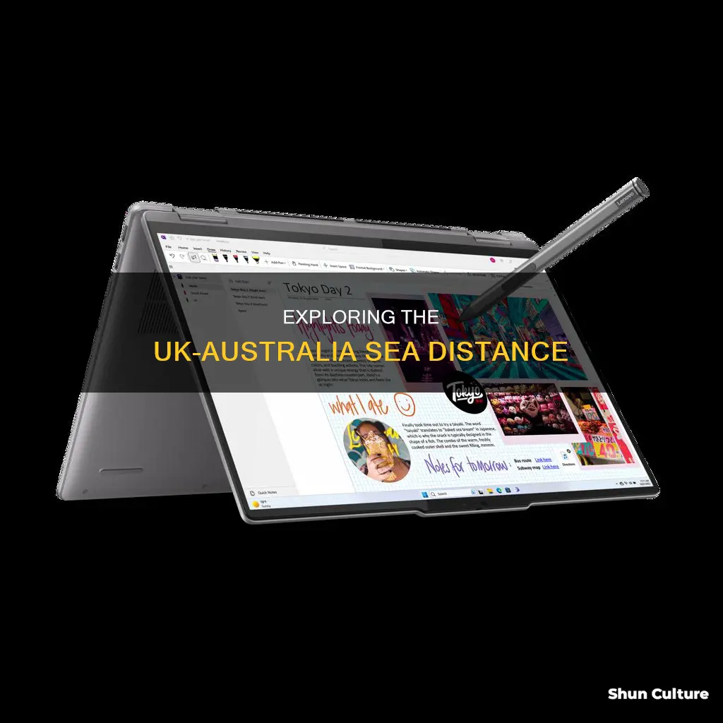how far is australia from uk by sea