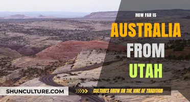 Utah to Australia: Miles and Miles Away