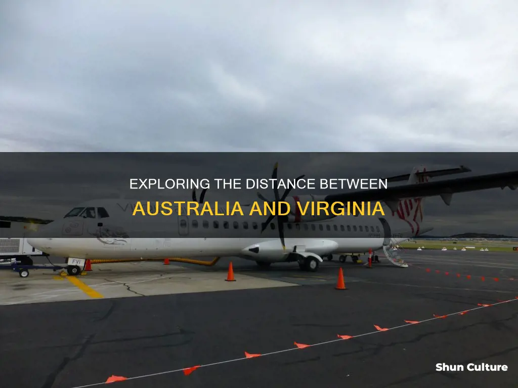 how far is australia from virginia