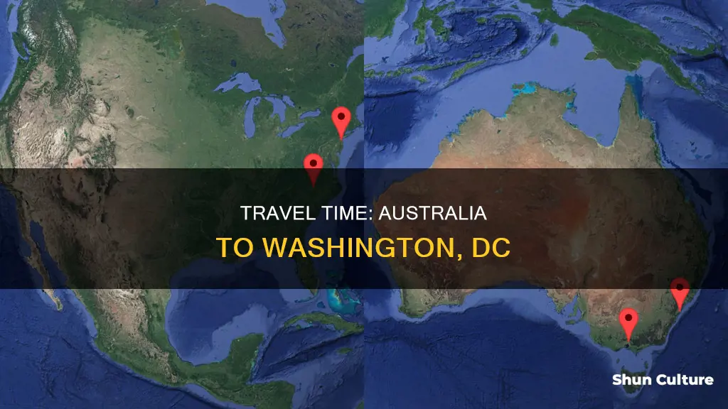 how far is australia from washington dc