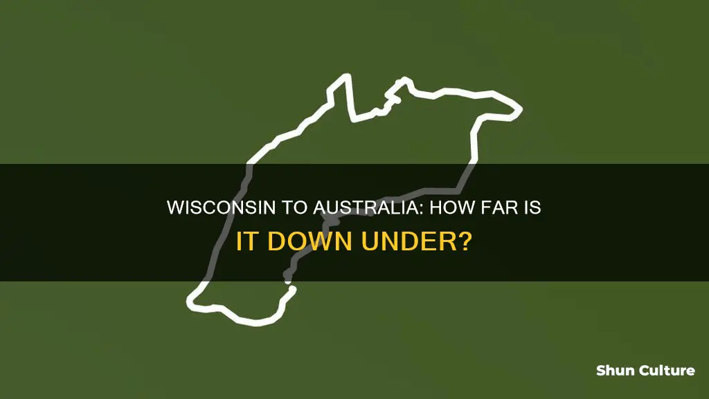 how far is australia from wisconsin