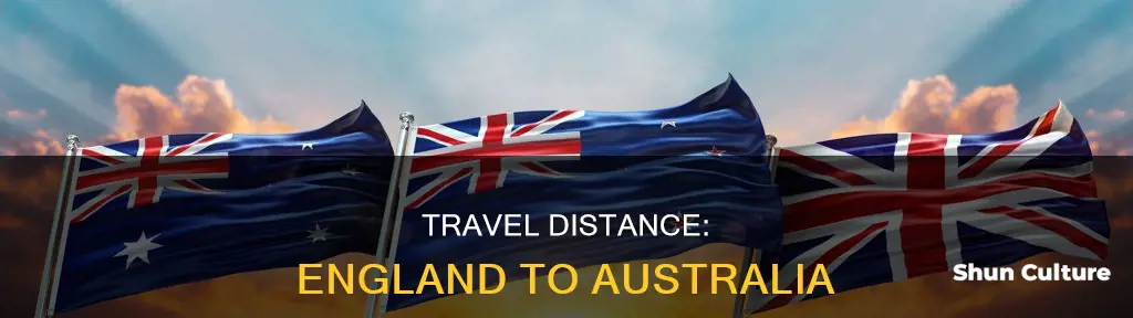 how far is australia to england