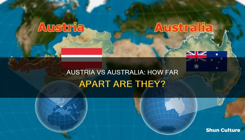 how far is austria from australia