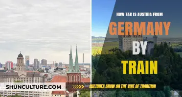 A Journey by Train: Exploring the Distance Between Austria and Germany