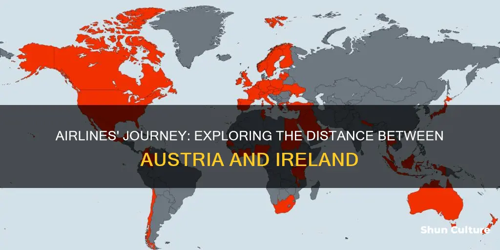 how far is austria from ireland