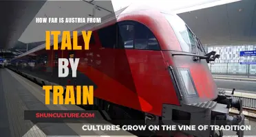 A Journey by Train: Exploring the Distance Between Austria and Italy