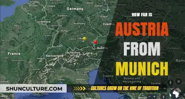 Exploring the Distance: Austria's Reach from Munich